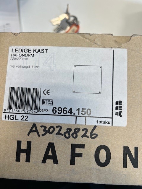 302.03.03.01 ABB HAF HAFNORM ledige kast